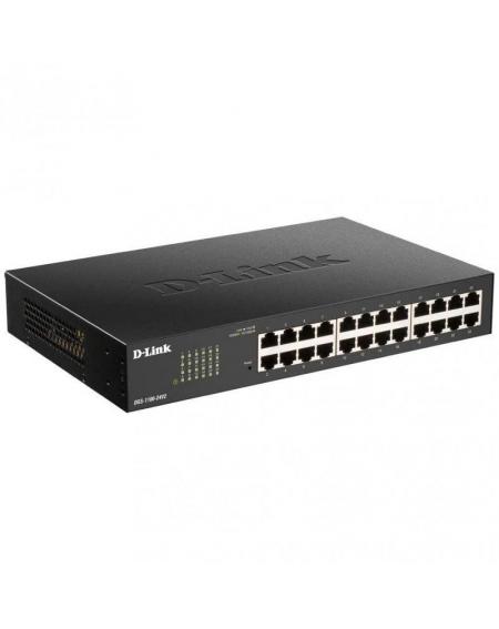 Switch Gestionable D-Link DGS-1100-24V2 24 Puertos/ RJ-45 Gigabit 10/100/1000