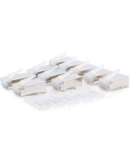 Conector RJ45 Nanocable 10.21.0203/ Cat.6/ 10 uds