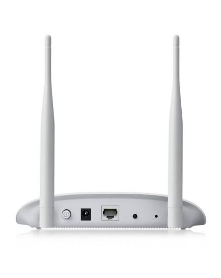 Punto de Acceso Inalámbrico TP-Link TL-WA801N V6 PoE 300Mbps/ 2.4GHz/ Antenas de 5dBi/ WiFi 802.11n/b/g