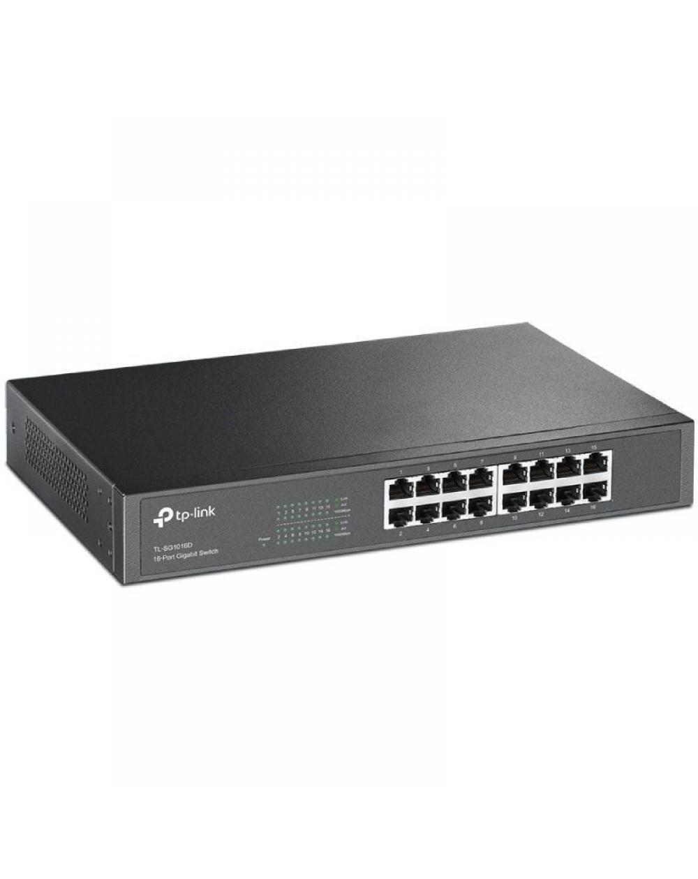 Switch TP-Link TL-SG1016D 16 Puertos/ RJ-45 10/100/1000