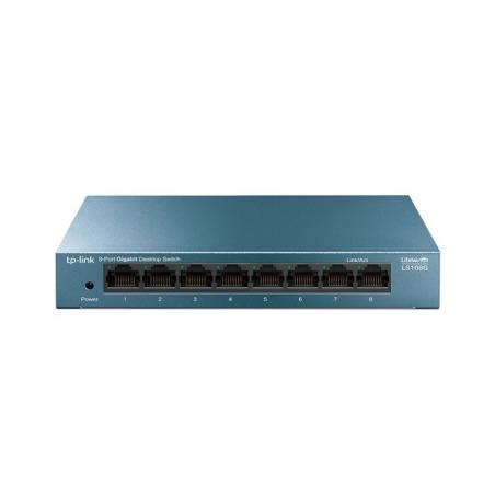 Switch TP-Link LS108G 8 Puertos/ RJ-45 10/100/1000