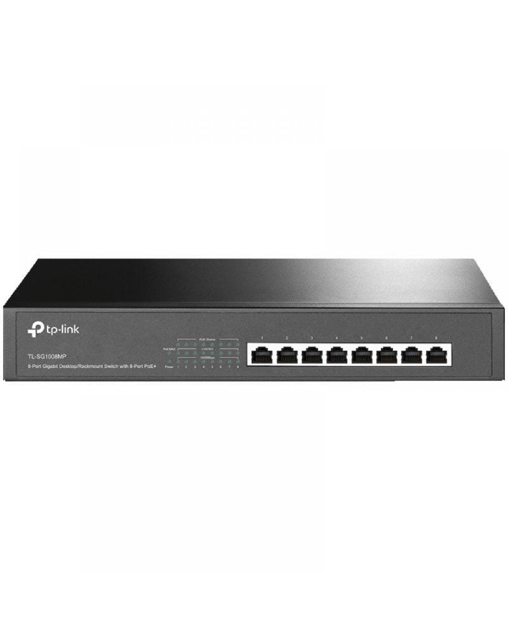 Switch TP-Link TL-SG1008MP 8 Puertos/ RJ-45 10/100/1000 PoE