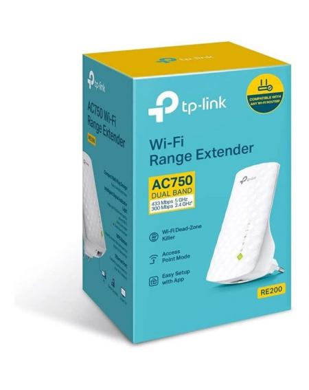 Repetidor Inalámbrico TP-Link AC750 750Mbps/ 3 Antenas Internas