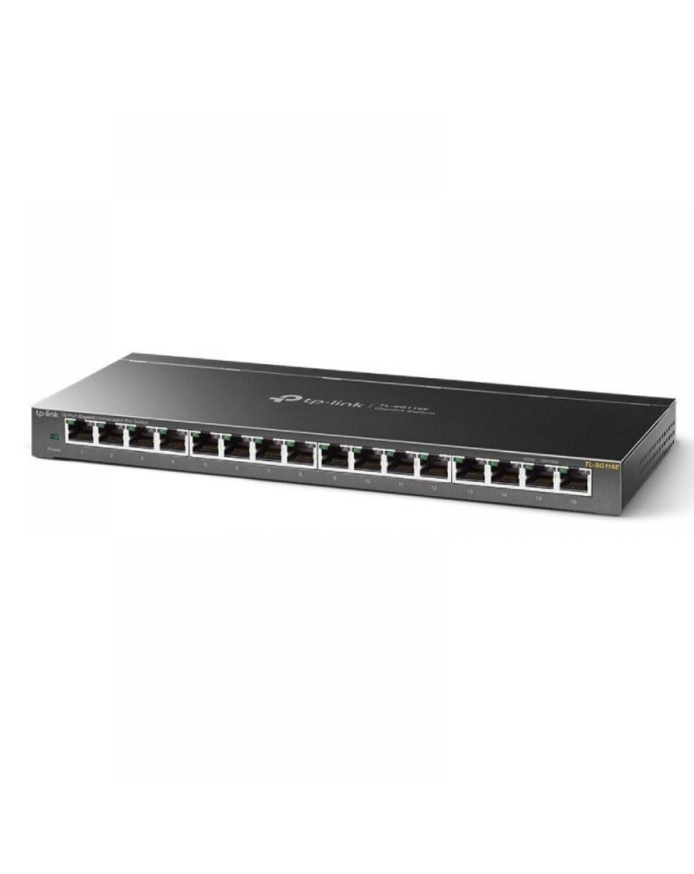 Switch TP-Link TL-SG116E 16 Puertos/ RJ-45 10/100/1000