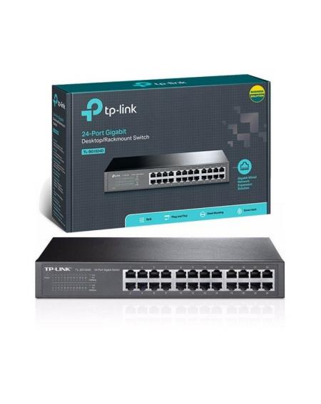 Switch TP-Link 24P GIGA 24 Puertos/ RJ-45 10/100/1000