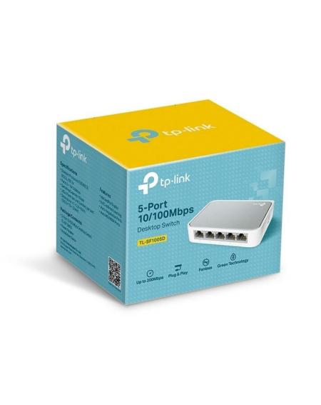 Switch TP-Link 5P 5 Puertos/ RJ-45 10/100