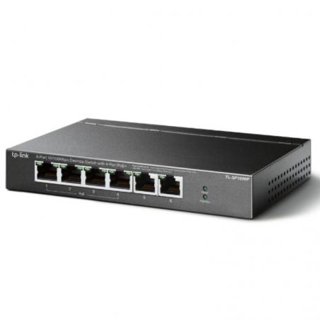 Switch TP-Link TL-SF1006P 6 Puertos/ RJ-45 10/100 PoE