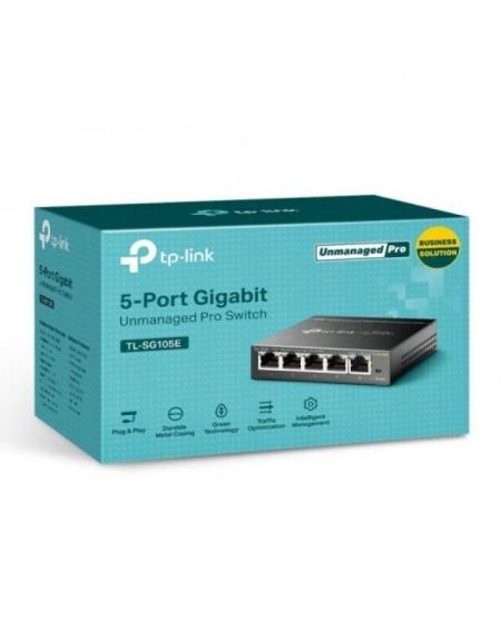 Switch TP-Link Easy Smart TL-SG105E 5 Puertos/ RJ-45 10/100/1000