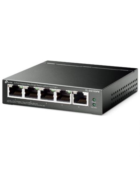 Switch TP-Link TL-SG105PE 5 Puertos/ RJ-45 10/100/1000 PoE