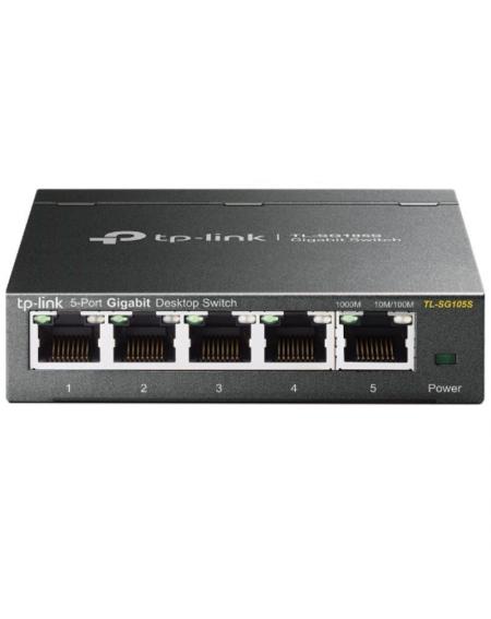 Switch TP-Link TL-SG105S 5 Puertos/ RJ-45 10/100/1000