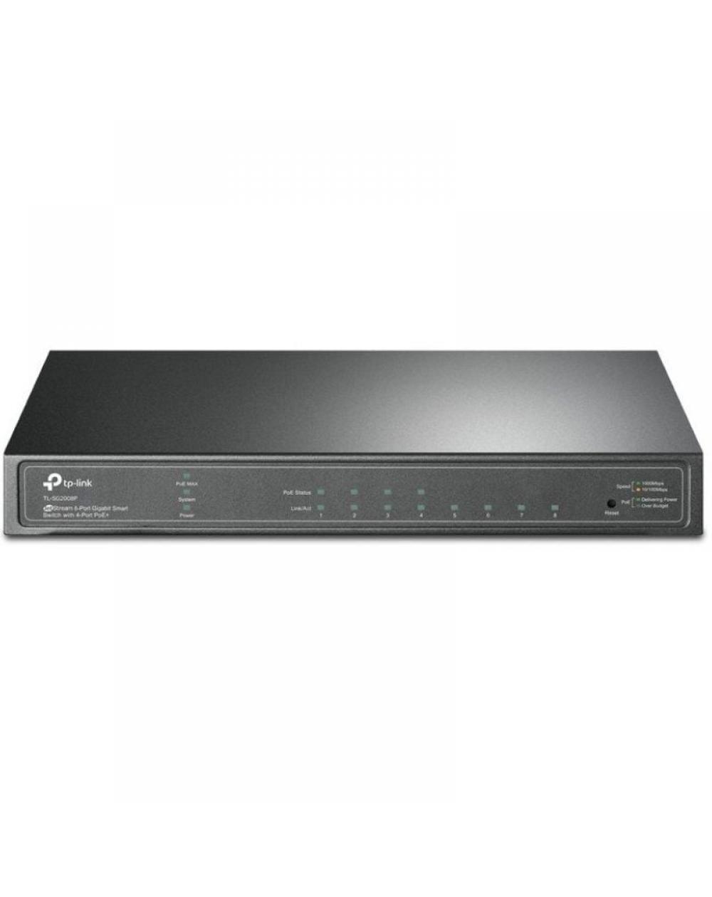 Switch Gestionable TP-Link TL-SG2008P 8 Puertos/ RJ-45 10/100/1000/ PoE