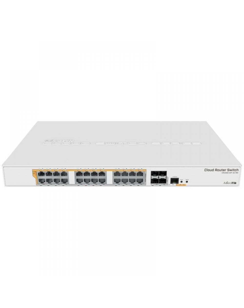 Switch Mikrotik CRS328-24P-4S+RM/ 28 Puertos/ RJ45 10/100/1000/ SFP/ PoE