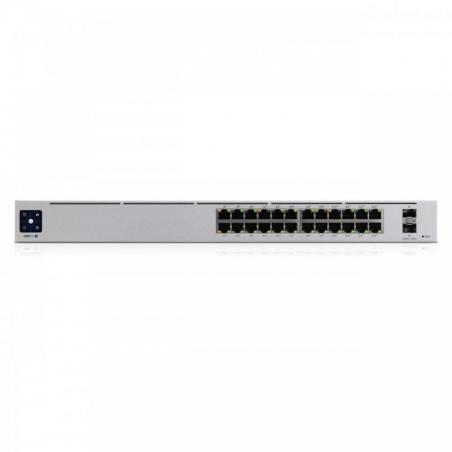 Switch Gestionable Ubiquiti USW-PRO-24-POE 24 Puertos/ RJ-45 Gigabit 10/100/1000 / SFP/ PoE