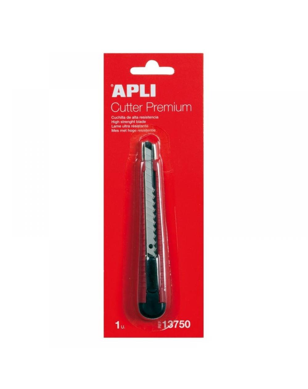 Cutter Apli Premium 13750/ Rojo