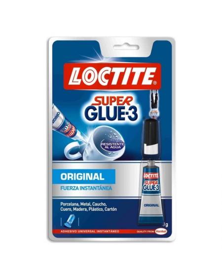 Pegamento en Tubo Loctite Super Glue-3/ 3g