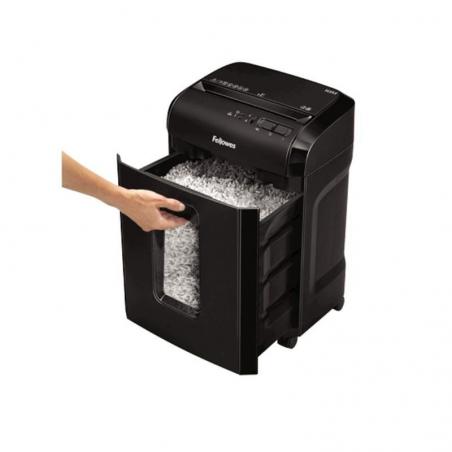 Destructora Fellowes 10M/ Corte en Partículas de 2 x 12mm/ Negra