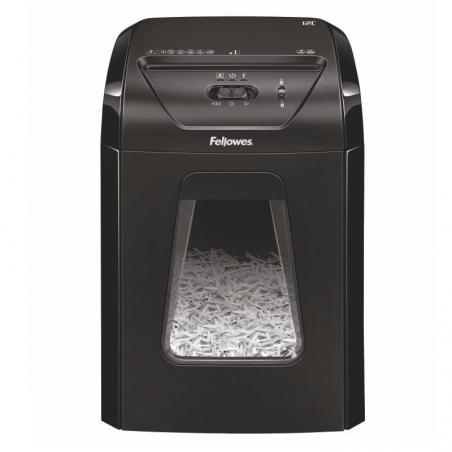 Destructora Fellowes 12C/ Corte en Partículas de 4 x 40mm/ Negra