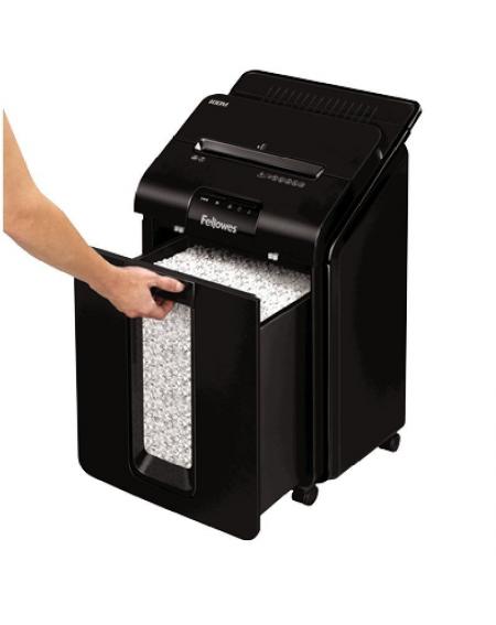 Destructora Fellowes AutoMax 100M/ Microcorte de 4 x 10mm/ Negra