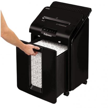 Destructora Fellowes AutoMax 100M/ Microcorte de 4 x 10mm/ Negra