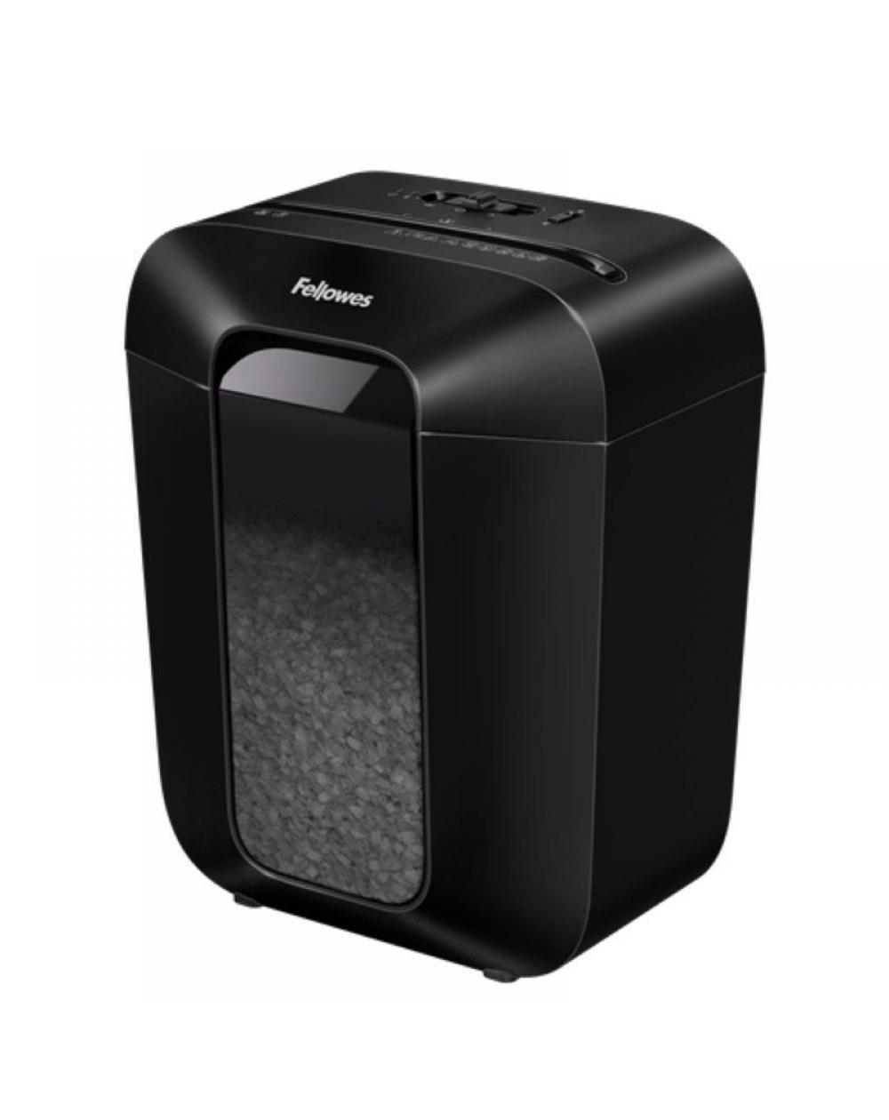 Destructora Fellowes LX41/ Minicorte de 4 x 12mm/ Negra