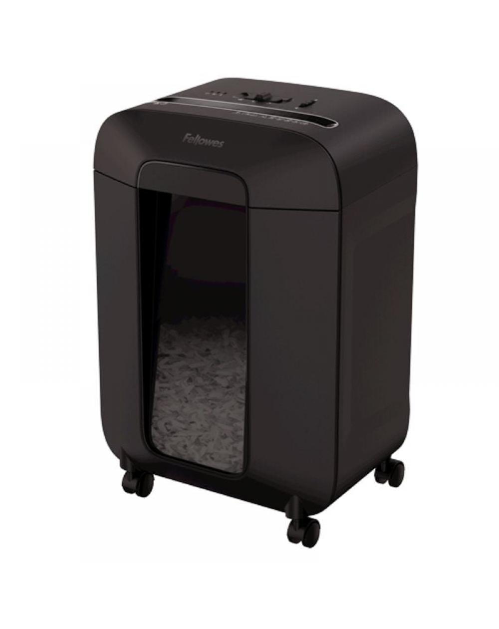 Destructora Fellowes LX85/ Corte en Partículas de 4 x 40mm/ Negra