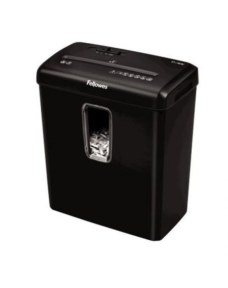 Destructora Fellowes P-30C/ Corte en Partículas de 4 x 34mm/ Negra