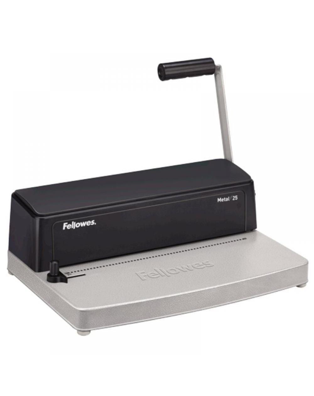 Encuadernadora Fellowes Metal 25/ Grafito