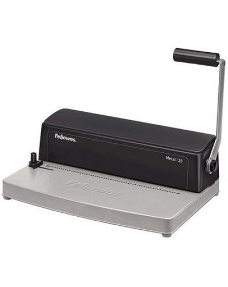 Encuadernadora Fellowes Metal 25/ Grafito