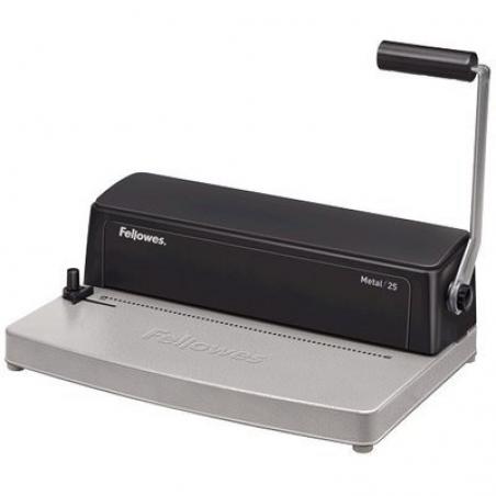 Encuadernadora Fellowes Metal 25/ Grafito