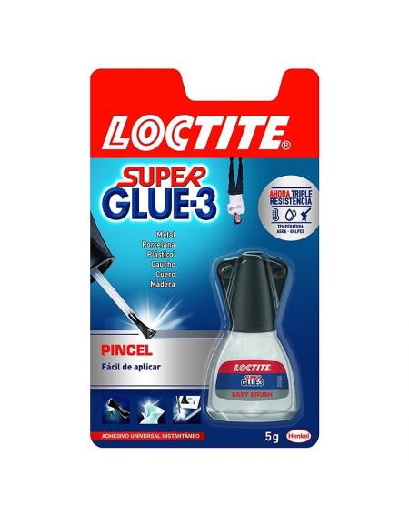 Pegamento con Pincel Loctite Super Glue-3/ 5g