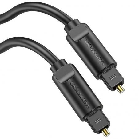 Cable de Audio de Fibra óptica Vention BAEBJ/ 5m/ Negro