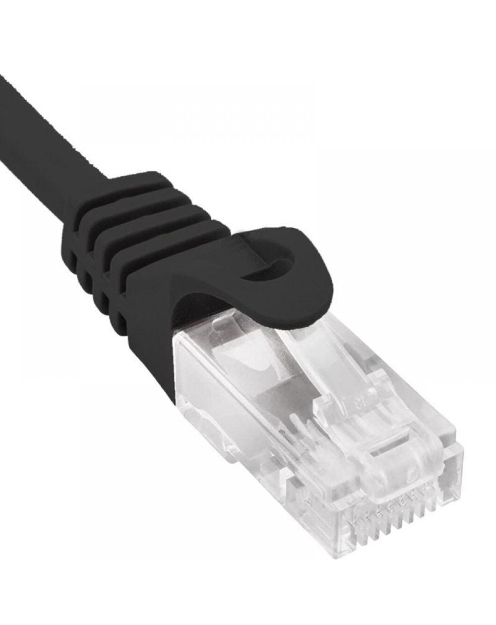 Cable de Red RJ45 UTP Phasak PHK 1703 Cat.6/ 3m/ Negro