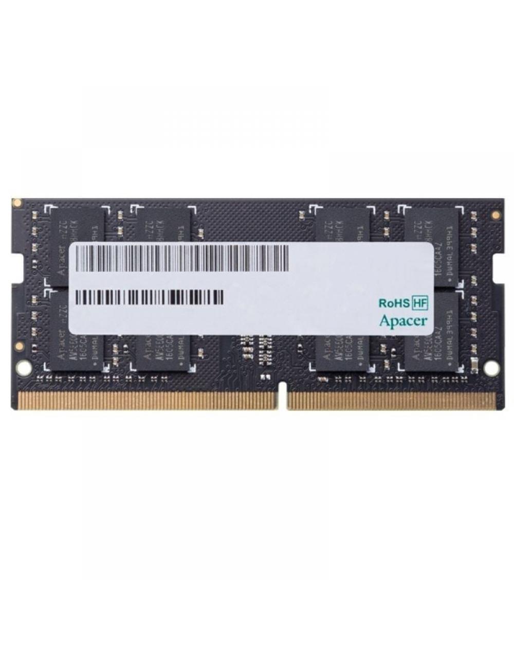 Memoria RAM Apacer ES.08G21.GSH 8GB/ DDR4/ 3200MHz/ 1.2V/ CL22/ SODIMM