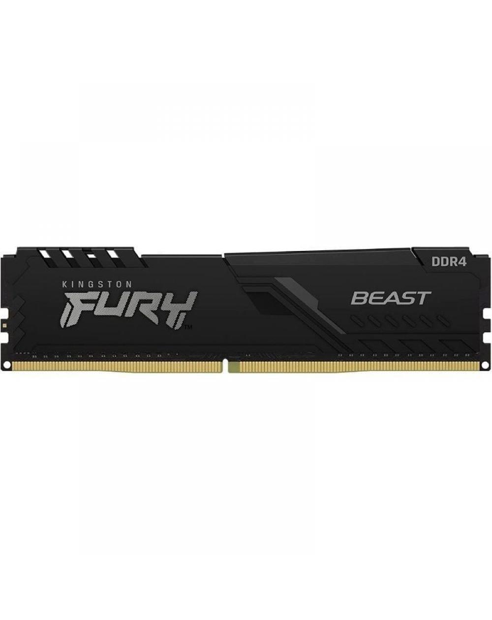 Memoria RAM Kingston FURY Beast 16GB/ DDR4/ 2666MHz/ 1.2V/ CL16/ DIMM