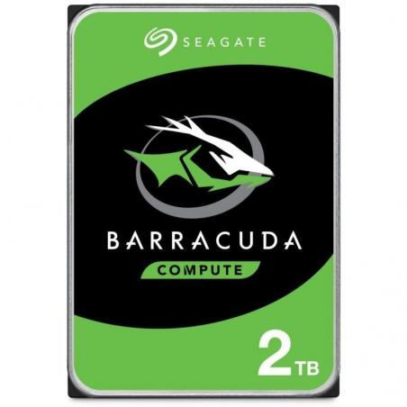 Disco Duro Seagate BarraCuda 2TB/ 3.5'/ SATA III/ 256MB
