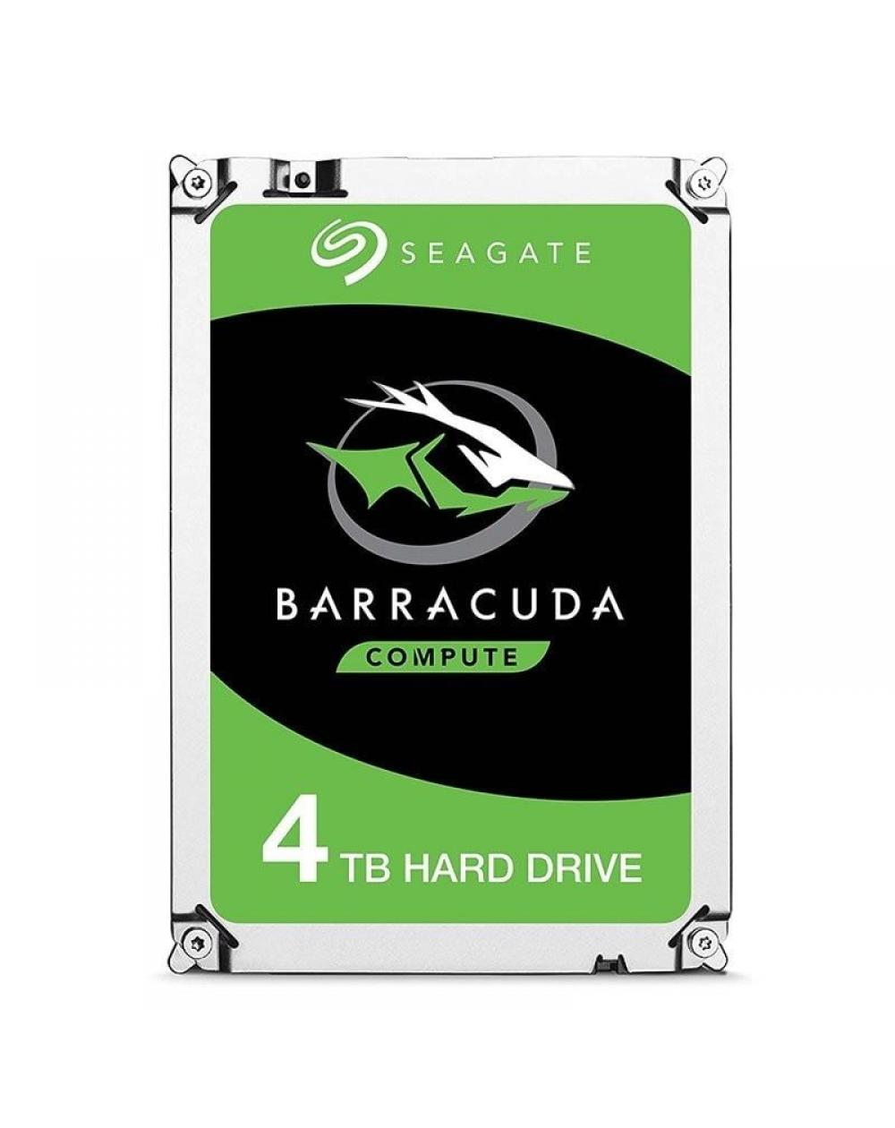 Disco Duro Seagate BarraCuda 4TB/ 3.5'/ SATA III/ 256MB