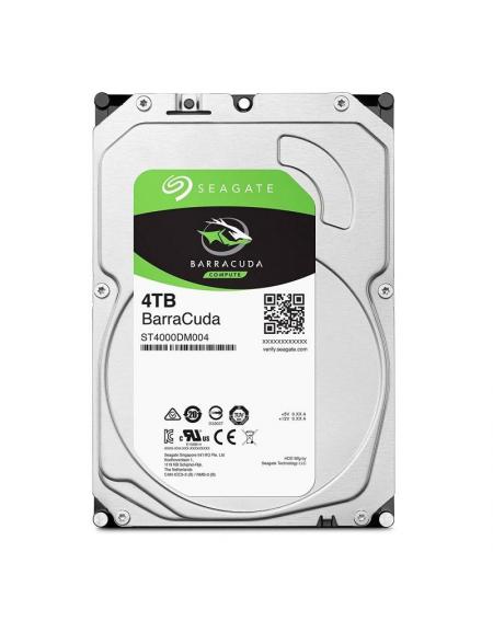 Disco Duro Seagate BarraCuda 4TB/ 3.5'/ SATA III/ 256MB