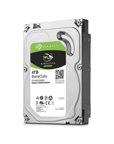 Disco Duro Seagate BarraCuda 4TB/ 3.5'/ SATA III/ 256MB