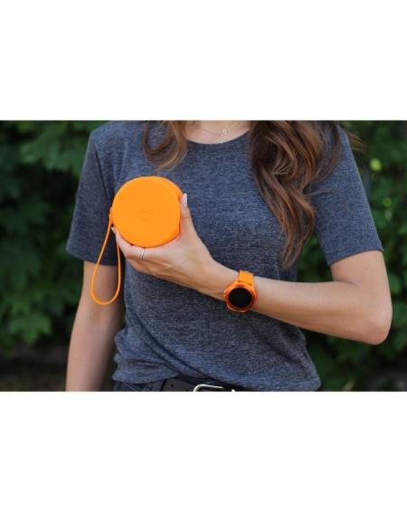 Smartwatch Forever Colorum CW-300/ Notificaciones/ Frecuencia Cardíaca/ Naranja