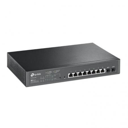 Switch TP-Link Smart Gigabit JetStream TL-SG2210MP 10 Puertos/ RJ-45 10/100/1000 PoE/ SFP