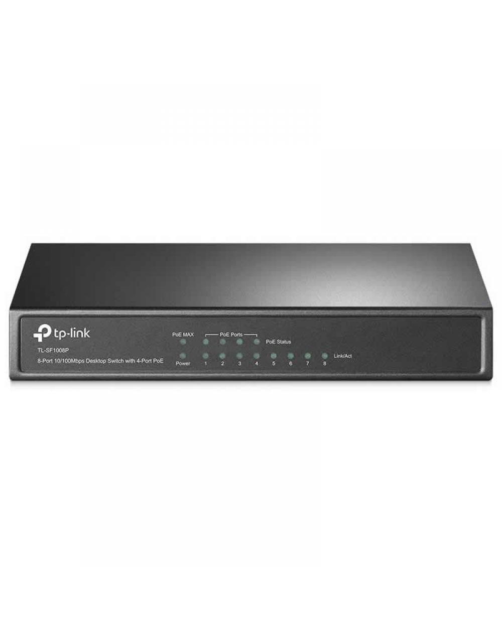 Switch TP-Link SF1008P 8 Puertos/ RJ-45 10/100 PoE