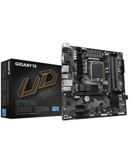 Placa Base Gigabyte B760M DS3H DDR4 Socket 1700/ Micro ATX