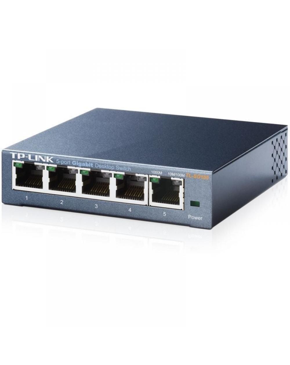 Switch TP-Link TL-SG105 5 Puertos/ RJ-45 10/100/1000