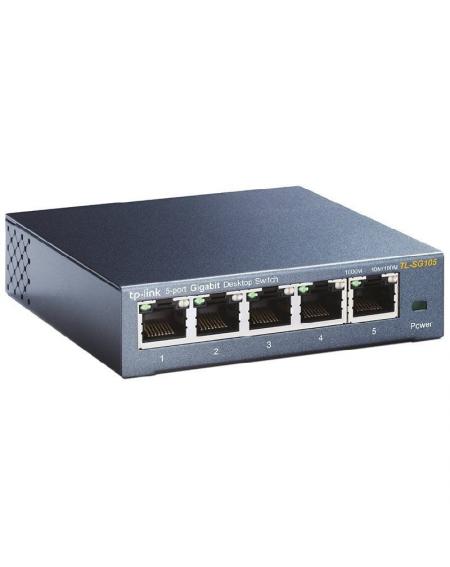 Switch TP-Link TL-SG105 5 Puertos/ RJ-45 10/100/1000