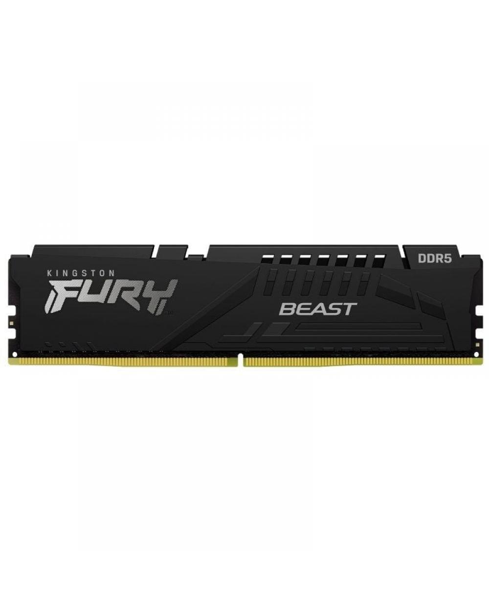 Memoria RAM Kingston FURY Beast 16GB/ DDR5/ 4800MHz/ 1.1V/ CL38/ DIMM