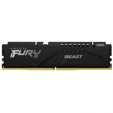 Memoria RAM Kingston FURY Beast 16GB/ DDR5/ 4800MHz/ 1.1V/ CL38/ DIMM