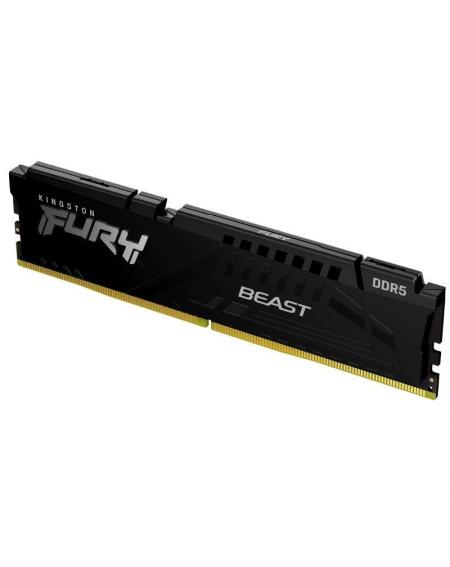 Memoria RAM Kingston FURY Beast 16GB/ DDR5/ 4800MHz/ 1.1V/ CL38/ DIMM