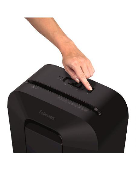 Destructora Fellowes LX45/ Corte en Partículas de 4 x 37mm/ Negra