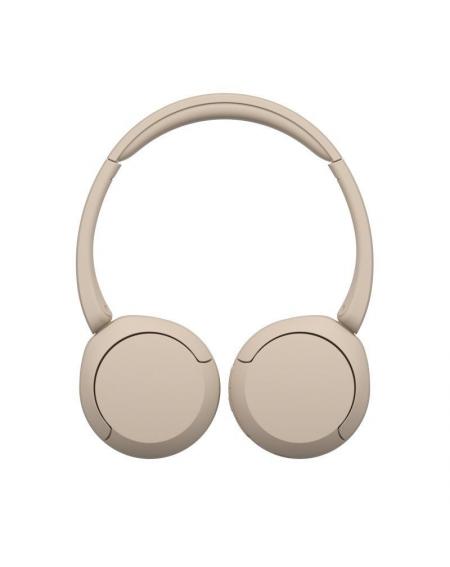 Auriculares inalámbricos Sony WH-CH520/ con Micrófono/ Bluetooth/ Beige