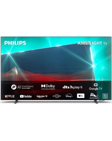 Televisor Philips 55OLED718 55'/ Ultra HD 4K/ Ambilight/ Smart TV/ WiFi